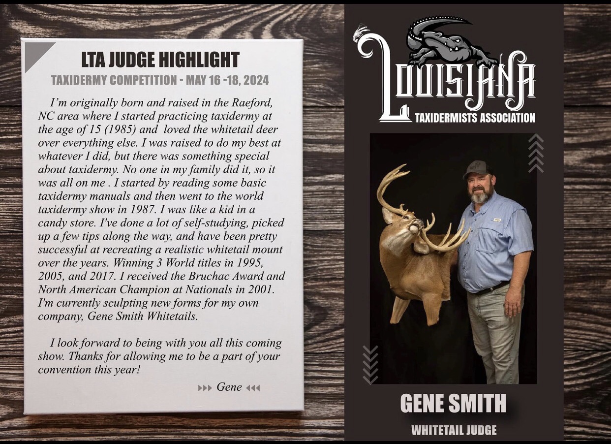 Gene Smith - Judge for the Whitetail Category